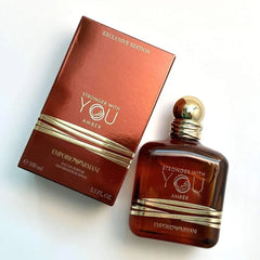 Emporio Armani Stronger With You Amber Eau de Parfum Unisex 3.4 oz / 100ml Authentic