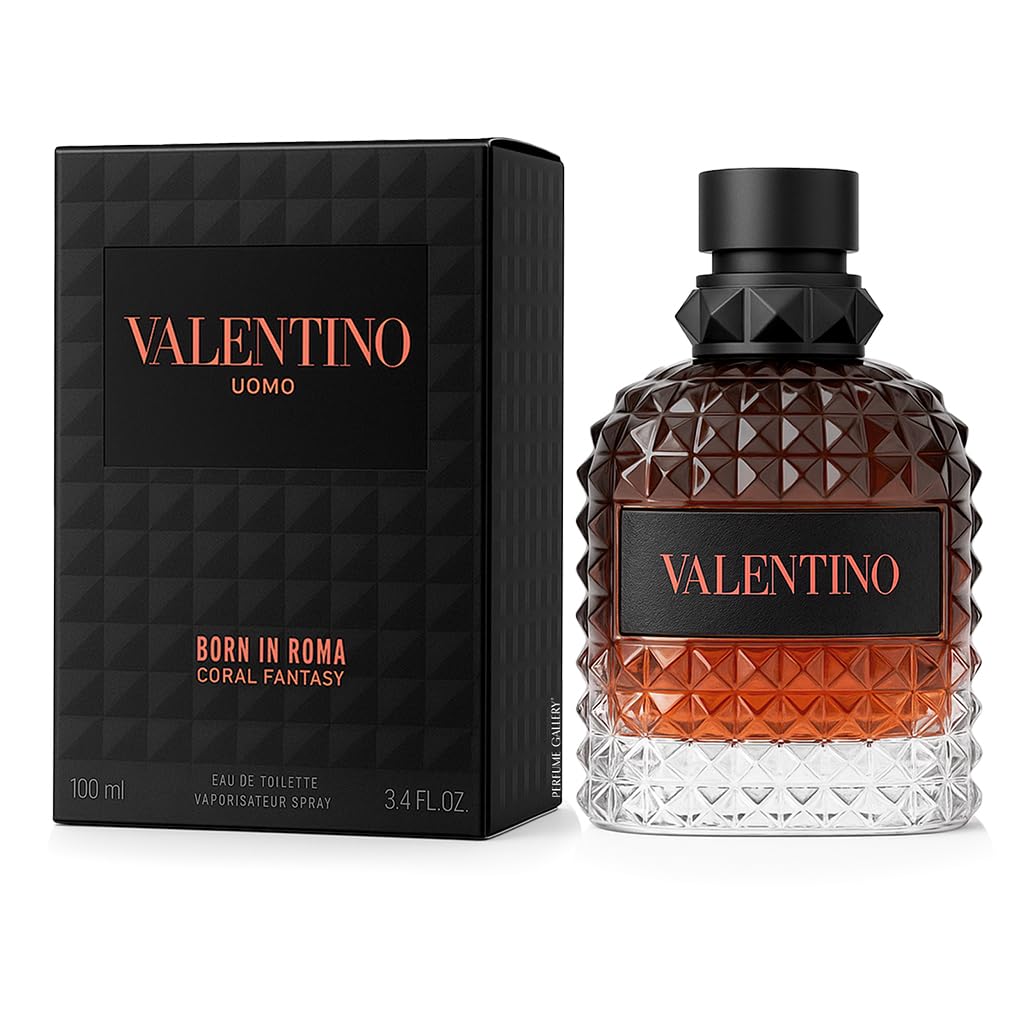 Valentino Uomo Born In Roma Intense Eau De Parfum Spray for Men 3.4 oz (100ml)