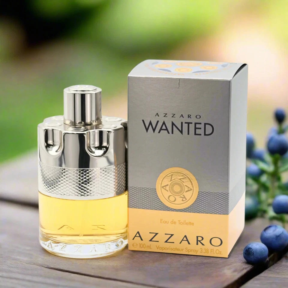 Azaro Wanted Eau de Toilette for Men 3.4 oz / 100ml Authentic Luxury Fragrance