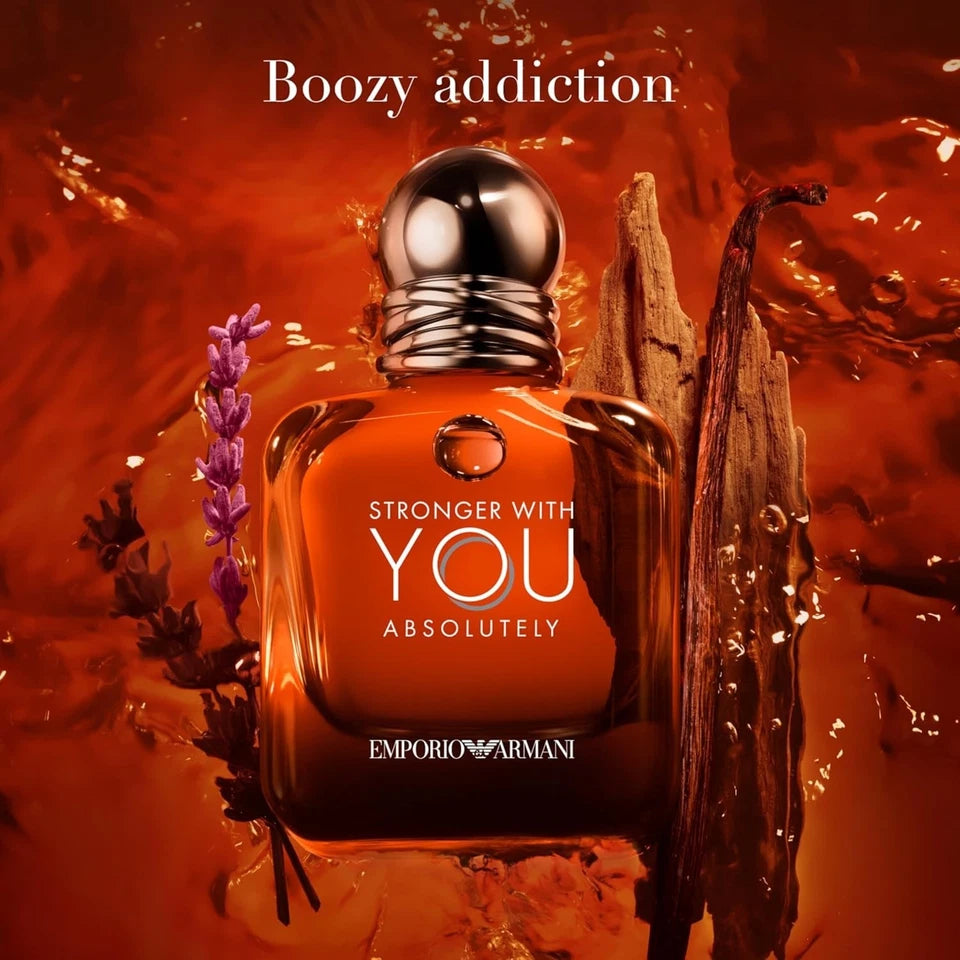 Emporio Armani Stronger With You Absolutely Eau de Parfum for Men 3.4 oz / 100ml Authentic